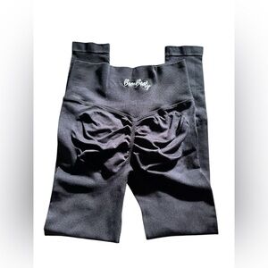 BoomBooty‎ Scrunch Seamless Leggings Black